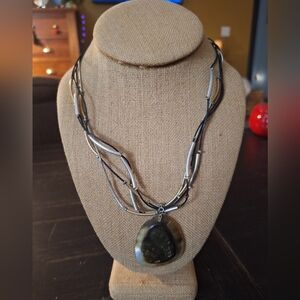 Chico's Abalone Necklace